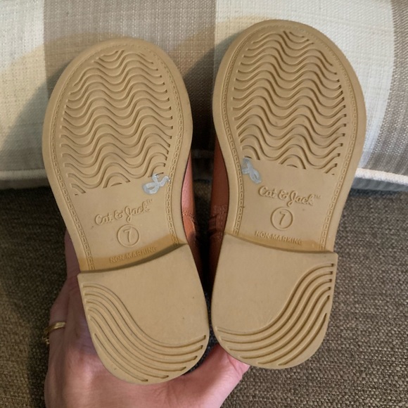 Cat & Jack Baby Toddler Girls Size  7 Boots - Picture 9 of 10